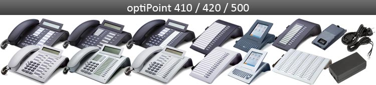 optiPoint 410 / 420 / 500 / 600 phones & accessories