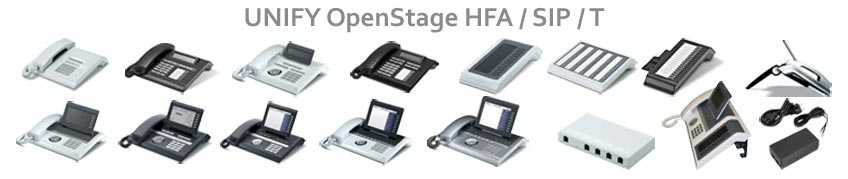 Openstage HFA SIP T Modelle