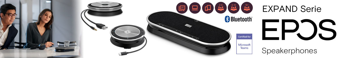 EPOS EXPAND Audio-Konferenzlösungen EPOS EXPAND Speakerphones