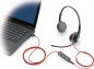 Mobile Preview: Plantronics Blackwire C3225 USB & 3,5 mm 209747-201 mit Headsetständer
