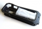 Preview: Avaya DECT 3735 Ledertasche Telefontasche schwarz mit Rotationsclip weisse Naht 3641