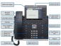 Preview: OpenScape Desk Phone IP 55G SIP text schwarz L30250-F600-C281