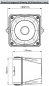Preview: FHF Schallgeber X10 Mini 115/230 VAC Gehäuse dunkel grau 21531807