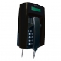 Preview: FHF Weatherproof Telephone FernTel 3 black with display with spiral cord 11231020