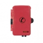 Preview: FHF Wetterfestes Telefon InduTel UL rot Kunststoffgehäuse mit Schutztür 112645010290