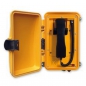 Preview: FHF 	Wetterfestes Telefon InduTel ZB gelb Kunststoffgehäuse mit Schutztür ohne Tastatur 11264502