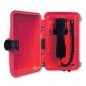 Preview: FHF Wetterfestes Telefon InduTel ZB rot Kunststoffgehäuse mit Schutztür ohne Tastatur 1126450202