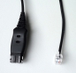 Preview: IPN QD/RJ9 Kabel mit Umschalter/Switch IPN101