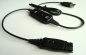 Preview: IPN QD/USB Adapter Kabel mit Switch Microsoft Lync optimiert IPN111