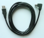 Preview: USB Kabel Stecker A auf Winkelstecker B 2m schwarz S30267-Z360-A20 NEU