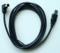 Preview: USB Kabel Stecker A auf Winkelstecker B 2m schwarz S30267-Z360-A20 L30250-F600-A155 NEU