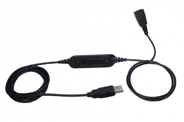 freeVoice Connect 130 USB Adapter mit QD-Stecker, Jabra kompatibel FCT130