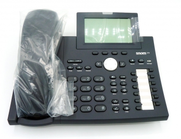 SNOM 370 SIP IP-Phone VoIP black 3039 NEW