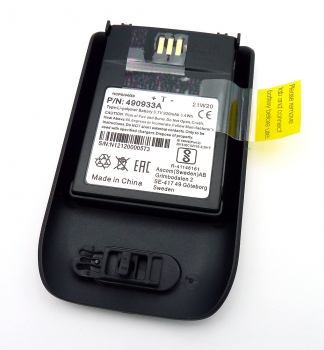 Ascom d63/i63 original Ersatz-Akku Austausch-Batterie in schwarz 660497 490933A