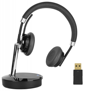 VT B320 Bluetooth Stereo Duo Headset mit ANC +BT 100U USB Dongle +Ladestation