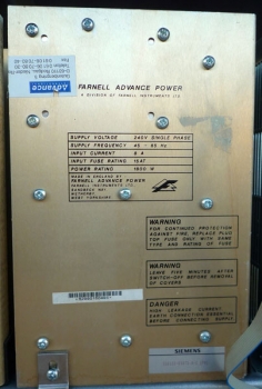 Advance Power Unit F2905SXG S30122-K5071-X Refurbished