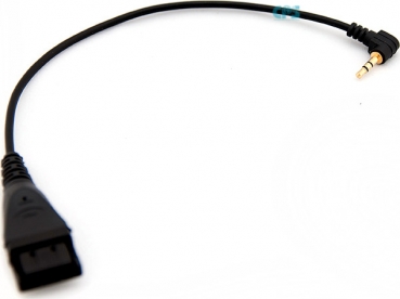 AxTel Kabel gerade QD / 3,5 mm Klinke für iPhone AXC-35IPH NEU