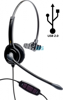 AxTel MS2 mono UC voice USB Headset AXH-MS2M NEU