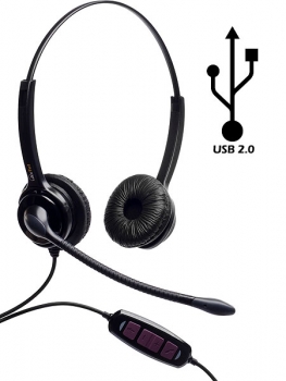 AxTel MS2 duo UC voice USB Headset AXH-MS2D NEU