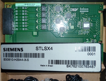 Digitale 4x S0-Baugruppe ISDN STLSX4 für OSBiz X3W X5W & HiPath 3350 3550 L30251-U600-A671 NEU