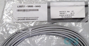 OSBiz X8 HiPath3800 open-end Kabel 10m für DIUN2-/DIUT2-2 je S2M-Verbindung zum NT DUA443 L30251-U600-A443 NEU