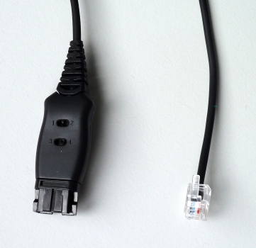 IPN QD/RJ9 Kabel mit Umschalter/Switch IPN101