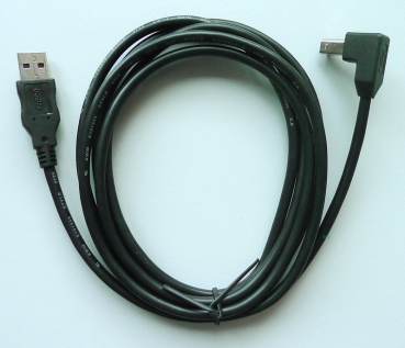 USB Kabel Stecker A auf Winkelstecker B 2m schwarz S30267-Z360-A20 NEU