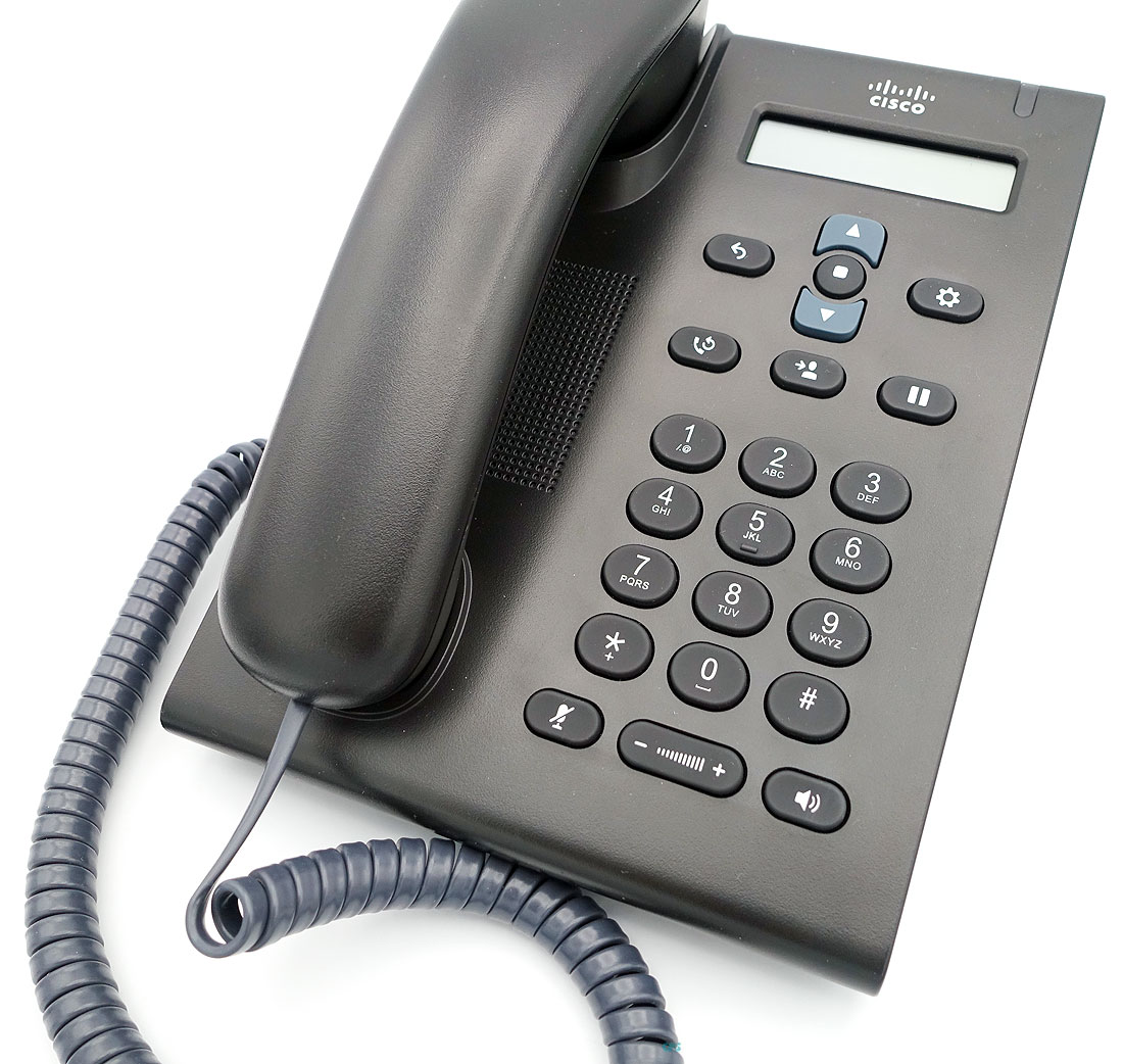 Charcoal Standard Handset Cisco CP-3905 Unified SIP Phone 3905 