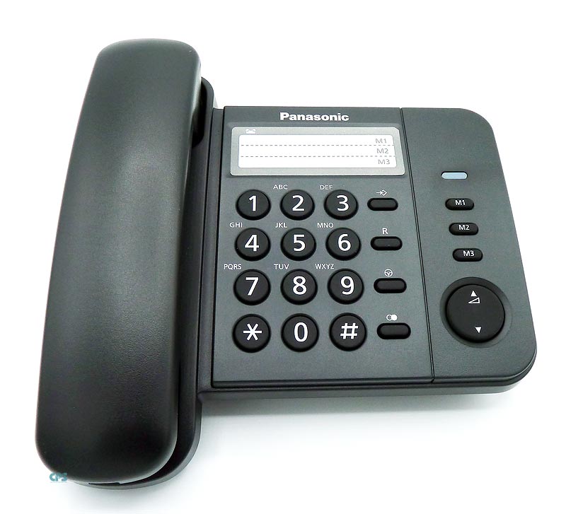 Panasonic KX-TS520G Analog Telefon Schwarz 