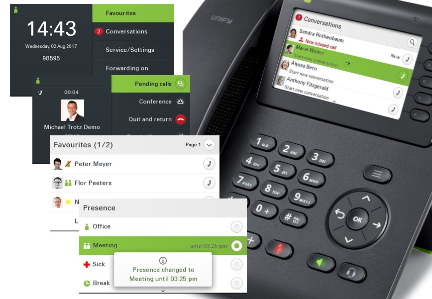 Unify Openscape Desk Phone Cp600 L30250 F600 C428