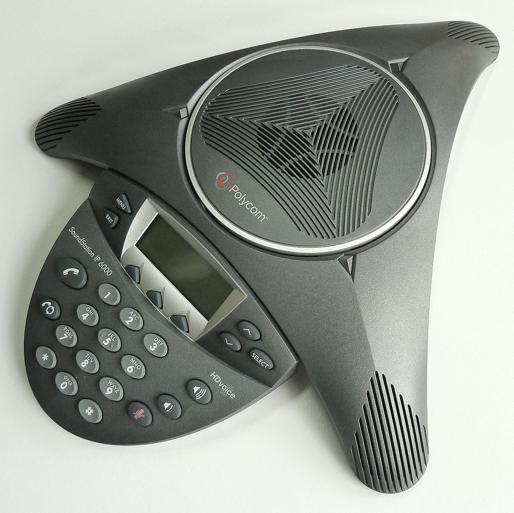 Polycom SoundStation IP 6000 2200-15600-001 Sip Conference Phone for sale online 