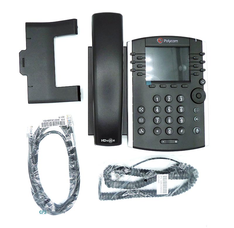 Polycom Vvx 411 12 Line Desktop Telefon Gigabit Ethernet Mit Hd