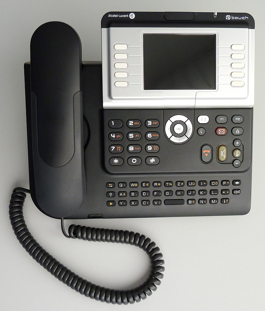 Alcatel-Lucent 4018 IP Touch Set Urban Grey telephone phone