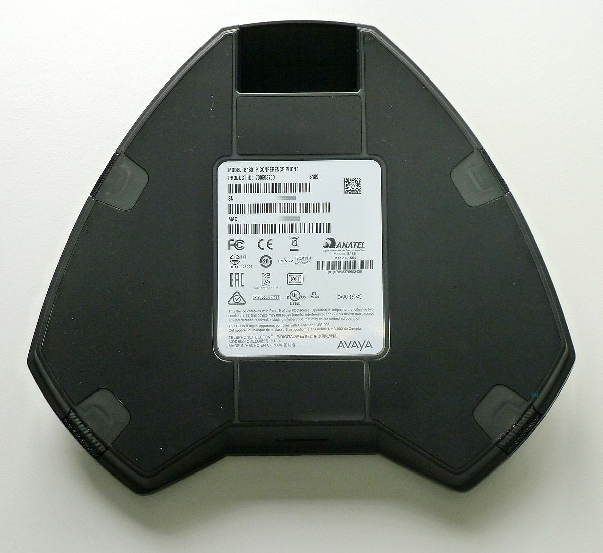 Avaya B189 IP Konferenztelefon 700503700 