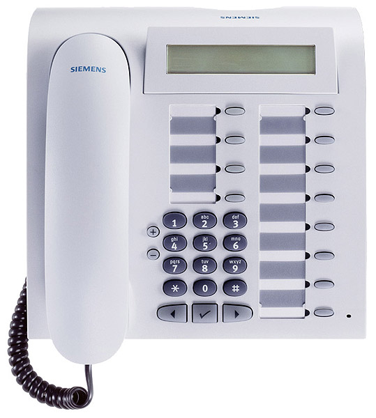 Siemens OptiPoint 500 Entry Telephone Arctic white for HiPath systems 