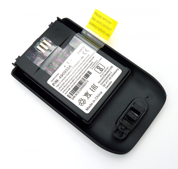 Ascom d63/i63 original Ersatz-Akku Austausch-Batterie in schwarz 660497 490933A
