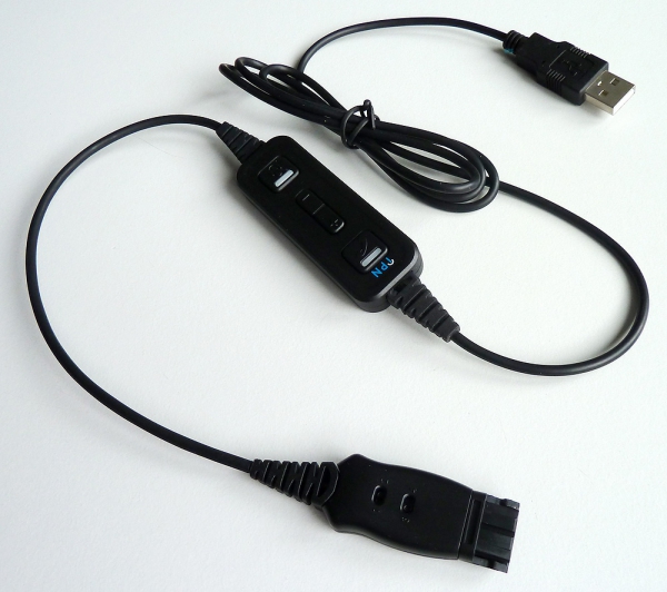 IPN QD/USB Adapter Kabel mit Switch Microsoft Lync optimiert IPN111