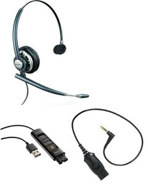 Plantronics EncorePro UC Bundle HW710 + 