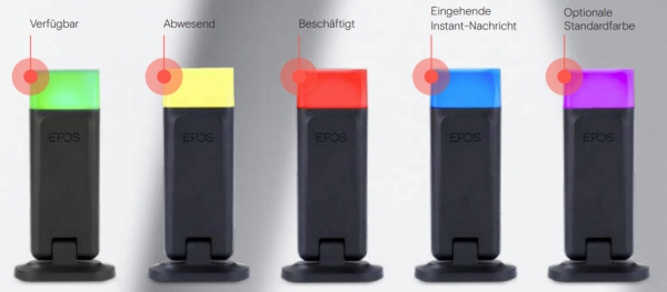 EPOS UI 20 BL USB Busylight mit Klingelton und USB-Anschluss 1000828